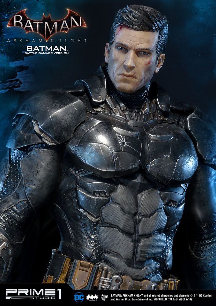 batman arkham knight battle damage figure