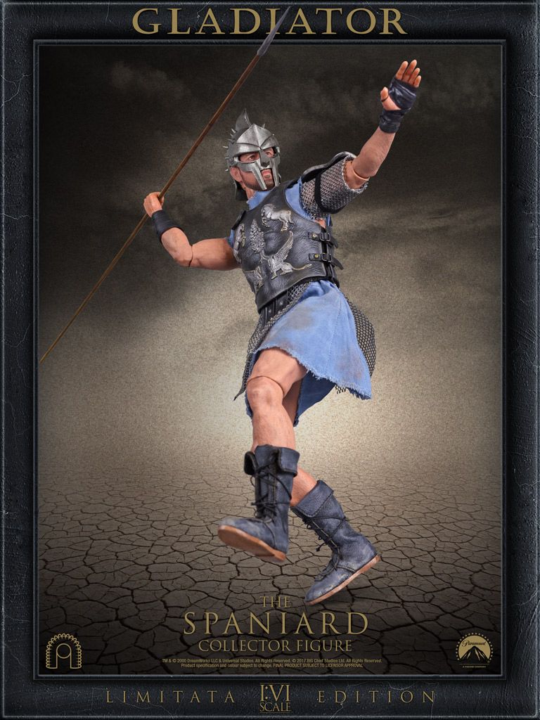 Gladiator - Maximus The Spaniard - Big Chief 1/6 Scale Action Figure ...
