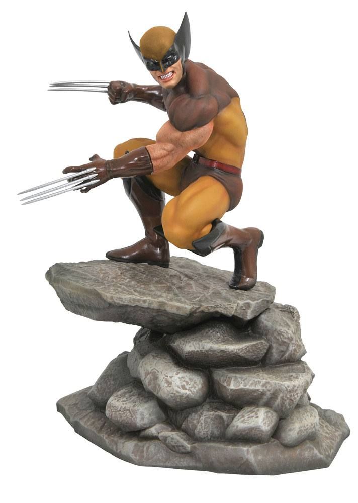 Marvel Brown Wolverine Diamond Select Gallery PVC Statue