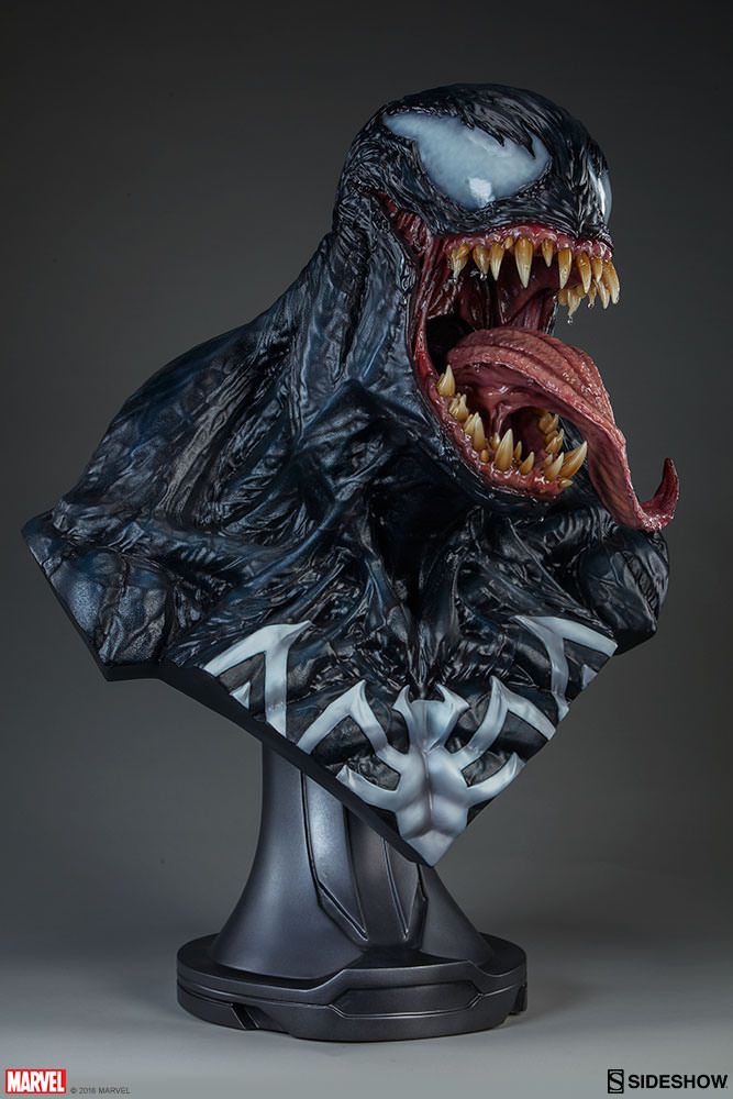 Marvel Venom LifeSize Bust Sideshow Collectibles Statue