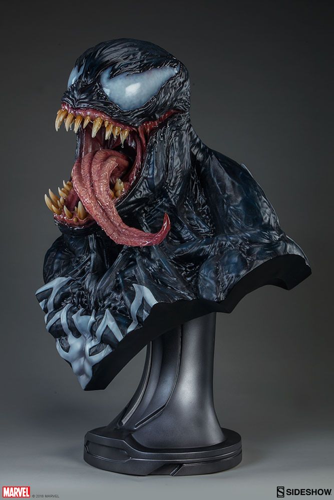 Marvel Venom LifeSize Bust Sideshow Collectibles Statue