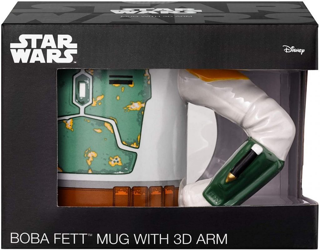 Star Wars Boba Fett Mug With 3D Arm Movie Mania