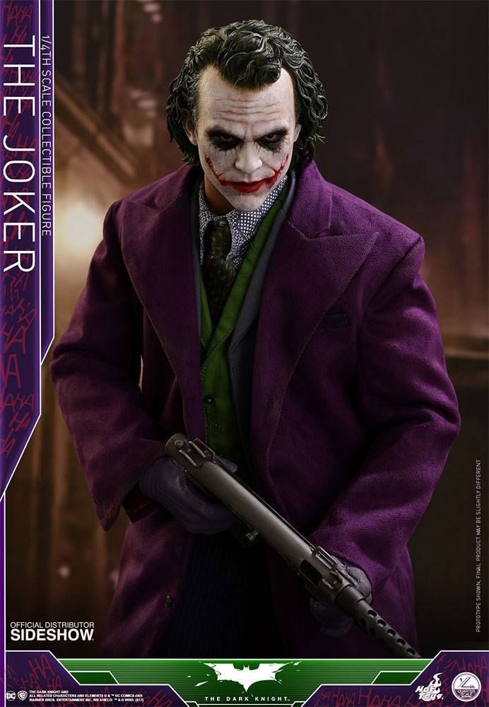 The Dark Knight - The Joker Quarter Scale Series Hot Toys ...