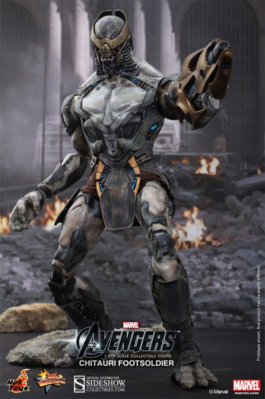 Chitauri Footsoldier Hot Toys Action Figure
